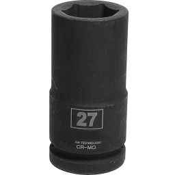RS PRO 27mm 19.05 mm (3/4 Inch) Drive Deep Impact Socket Hexagon, 1370929-5