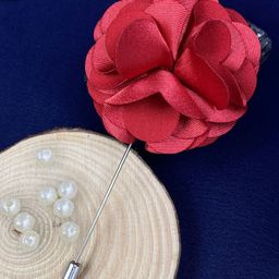 INVICTUS Men Floral Shaped Minimal Lapel Pin Brooch-picture-32
