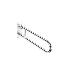 Parryware Hotelier Stainless Steel Angular Hinged Grab Rail Silver Chrome Finish T6608A1-picture-24
