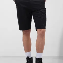 The Indian Garage Co Men Regular Fit Cotton Chino Shorts-image-76