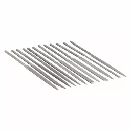 Westward Needle File Set 5-1/2 inch File Length without Tang, 10Z659 (Pack of 12)-4