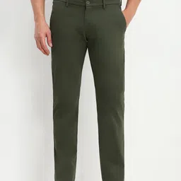 Allen Solly Men Slim Fit Smart Casual Chinos Trousers-image-11