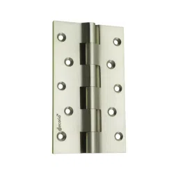 Decorio Railway Hinge 127 x 31.75 x 4.76 mm Satin Silver / Brass Gold, 3100321.053-38