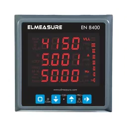 Elmeasure High Profile MFM Demand Monitor with Accuracy Class 1 and RS485 Communication Port, EN8400P110I7-32