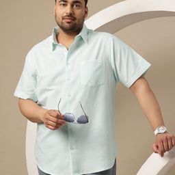 Sztori Men Plus Size Classic Striped Pure Cotton Casual Shirt-image-98