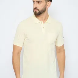 AXMANN Men Solid Polo Collar Cotton T-shirt-picture-37
