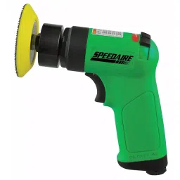 SPEEDAIRE Air Orbital Sander 3 inch Hook and Loop 1/8 inch Orbit, 10D237-15