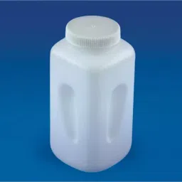 Polylab 4000 ml Wide Mouth Square Bottle - 33511-34