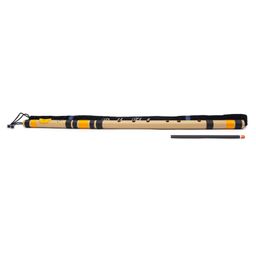 Radhe Flutes Octave Left Handed F Natural Bansuri With Velvet Cover - Beige-picture-19