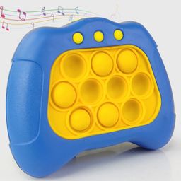 NHR Pop It Intelligent Game Toy with 4 Modes Game Play - Blue-16