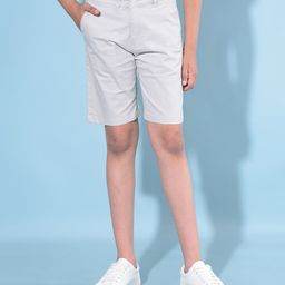 CRIMSOUNE CLUB  Solid Shorts - Beige-picture-49