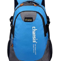 SYGA Travel Backpack for Female Large Capacity Oxford Cloth School and Sports Bag Sky Blue- - Height 17 Inch-picture-10