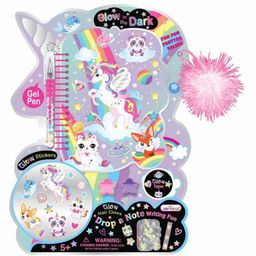 Hot Focus Drop A Note Writing Fun Glow In The Dark Stationary Set - Pink-image-99