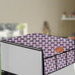 The Furnishing Tree Grey Plastic Refrigerator Cover-picture-38