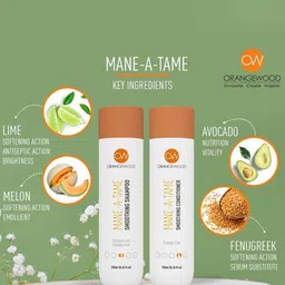 ORANGEWOOD Set Of 2 Mane-A-Tame Smoothing Shampoo & Conditioner - 1000 ml Each image 5