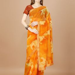 DIVASTRI Abstract Printed Beads and Stones Saree-picture-14