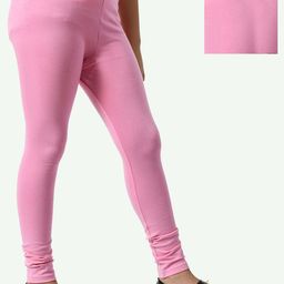 BAESD Girls Pack Of 2 Solid Mid-Rise Leggings-picture-3