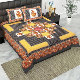 E Elma Unisex Black Bedsheets-image-75