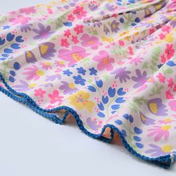 BAESD Floral Print Flutter Sleeve Fit & Flare Dress image 2