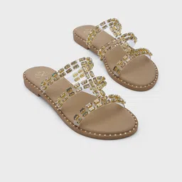 Sole To Soul Women Open Toe Flats-image-69