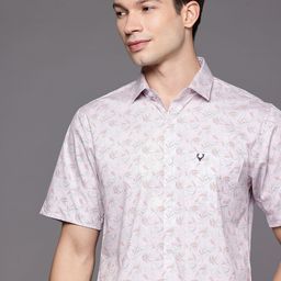 Allen Solly Classic Fit Floral Printed Casual Shirt-image-90