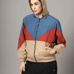 Chkokko Multicolored Color-Block Jacket-14