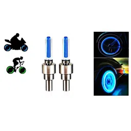 Cartronics Blue Bike Tyre Led Light With Motion Sensor - Set Of 2-41