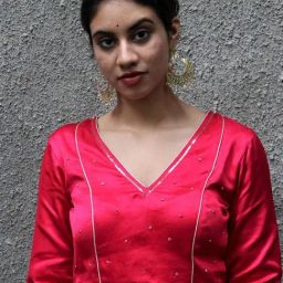 Chidiyaa Pink Chandani Anagha Blouse-image-23