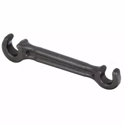 Westward Double End Valve Wheel Wrench Alloy Steel 203.2 mm (8 Inch) Overall Length, , 5PWE5-41