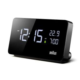 Braun Black Classic Large Analog Wall Clock With Silent Sweep Movement image 3