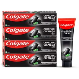Colgate Set Of 2 Charcoal Clean Black Gel Toothpaste With Bamboo Charcoal & Mint 120g Each-9