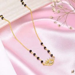 Zavya 925 Silver Divine Protection Mangalsutra for Women-picture-41