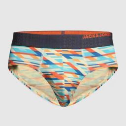 Jack & Jones Men Multicolor Regular Abstract Print Brief image 5