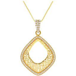 Malabar Gold and Diamonds 22k Gold Pendant without Chain for Women-picture-14