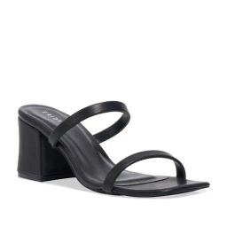 Eridani Women's AsterWide Black Casual Sandals-image-99