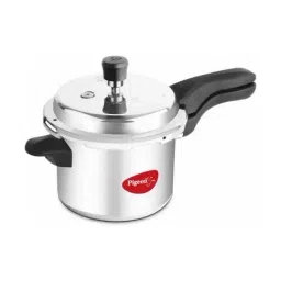 Pigeon Silver & Black Aluminium Induction Friendly Pressure Cooker (5 L) - Set of 1-image-64