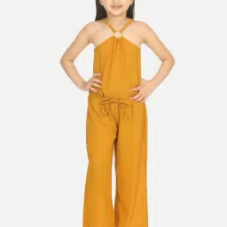 Lilpicks Kids Yellow Regular Fit Jumpsuit-image-72