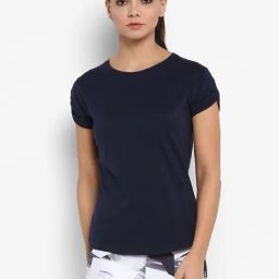 Appulse Navy Cotton Slim Fit T-Shirt-picture-28