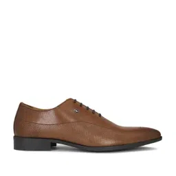 Louis Philippe Men's Brown Oxford Shoes-picture-7