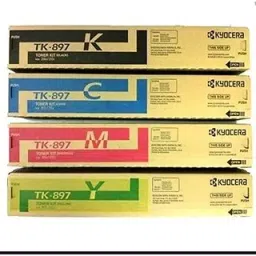 Kyocera TK 897 Toner Cartridge Pack Of 4 Magenta, Cyan, Black, Yellow-image-35