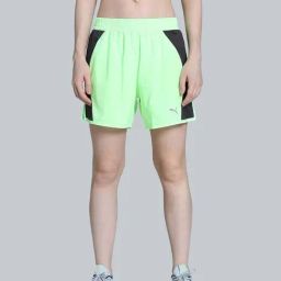 Puma Green Color-Block Sports Shorts-picture-11