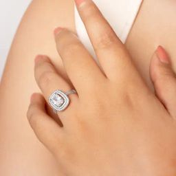 Silberry 925 Sterling Silver Sparkle Ring-image-13