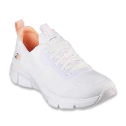 Skechers Women's FLEX COMFORT White Running Shoes-image-45