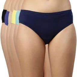 Enamor Multicolor Cotton Hipster Panty - Pack of 6-12
