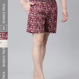 Pepe Jeans Pack Of 2 Printed Anti-Roll Pure Cotton Boxers 8904311381976-image-61
