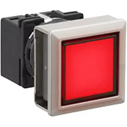 IDEC LB Series Flash Silhoutte Indicator Light Square Shape, LB7MP-1T01WR-picture-17