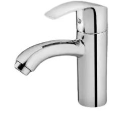 Plato Metalic Finish Quink Single Lever Basin Mixer Size Of 12.7 mm (1/2 Inch), QN 101-11