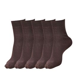 Dollar Socks Kids Pack Of 5 Patterned Cotton Calf Length Socks-37