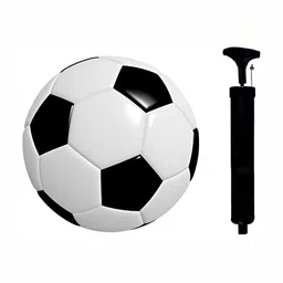 HackerX Pebble Trainy Sports Football With Air Pump-11