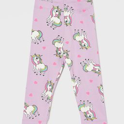 Juniors by Lifestyle Girls PrintedPure Cotton Ankle-Length Leggings-image-58